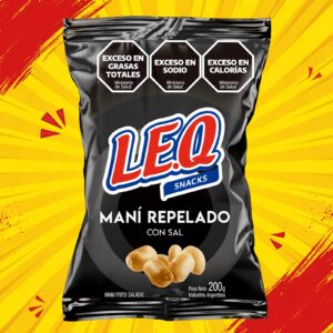 MANÍ PELADO "LEQ" 500 grs.
